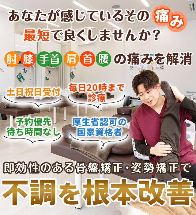 小竹向原駅徒歩1分 小竹向原駅前整骨院